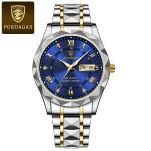 Poedagar 615 - Silver Gold & Blue