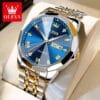 Olevs 9931 - Silver Gold & Blue