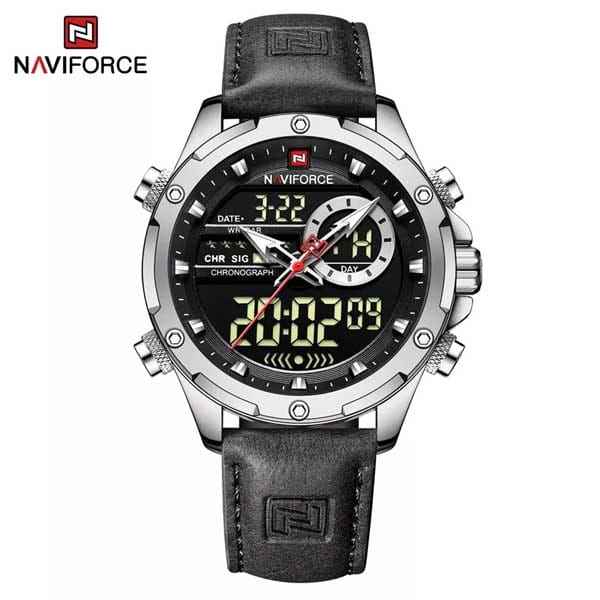 Naviforce 9208 L – Silver Black